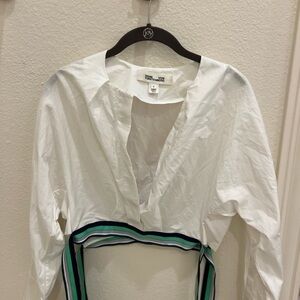 Diane Von Furstenberg Cropped blouse